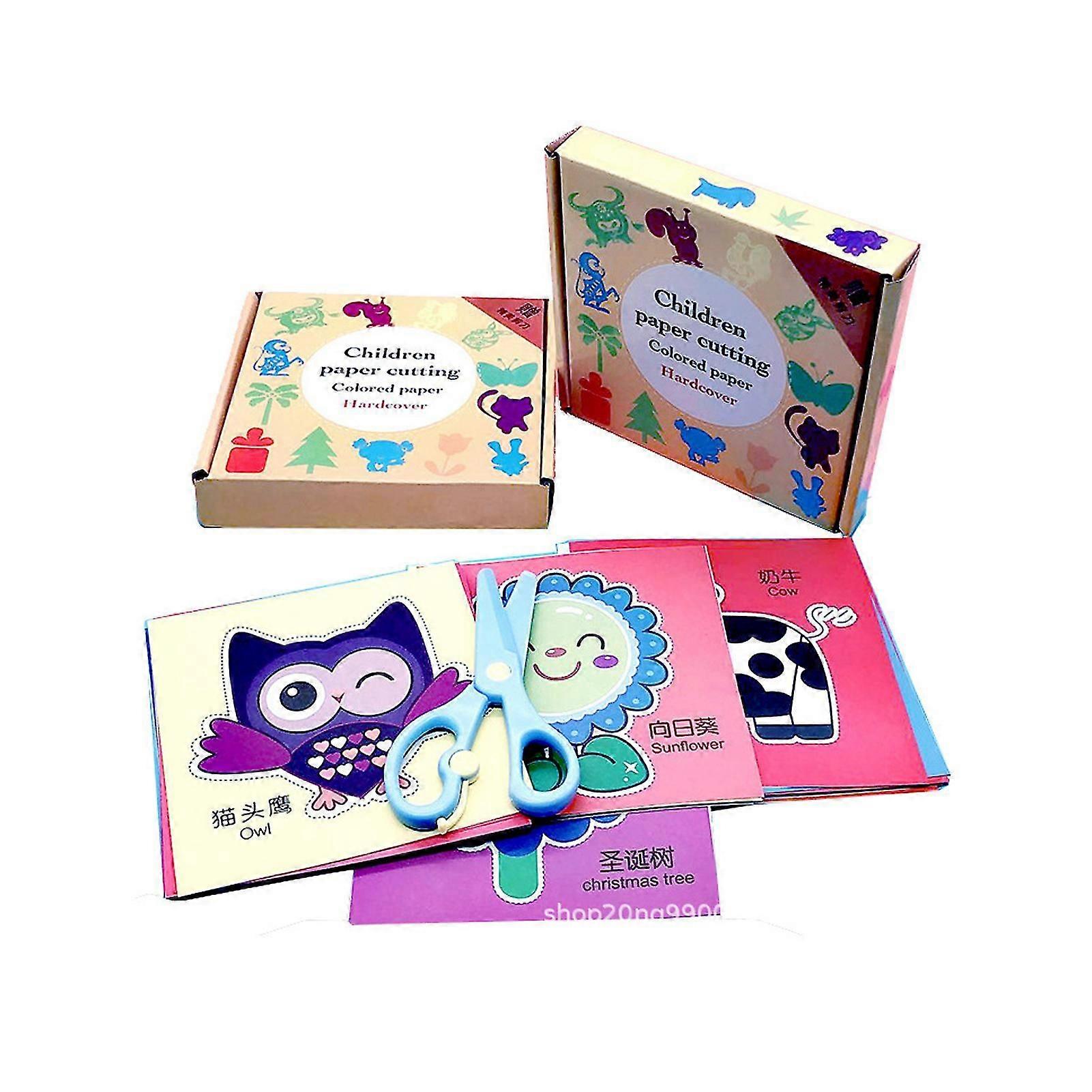 Children Safety-scissors Set Preschooler Training-scissors Kindergarten