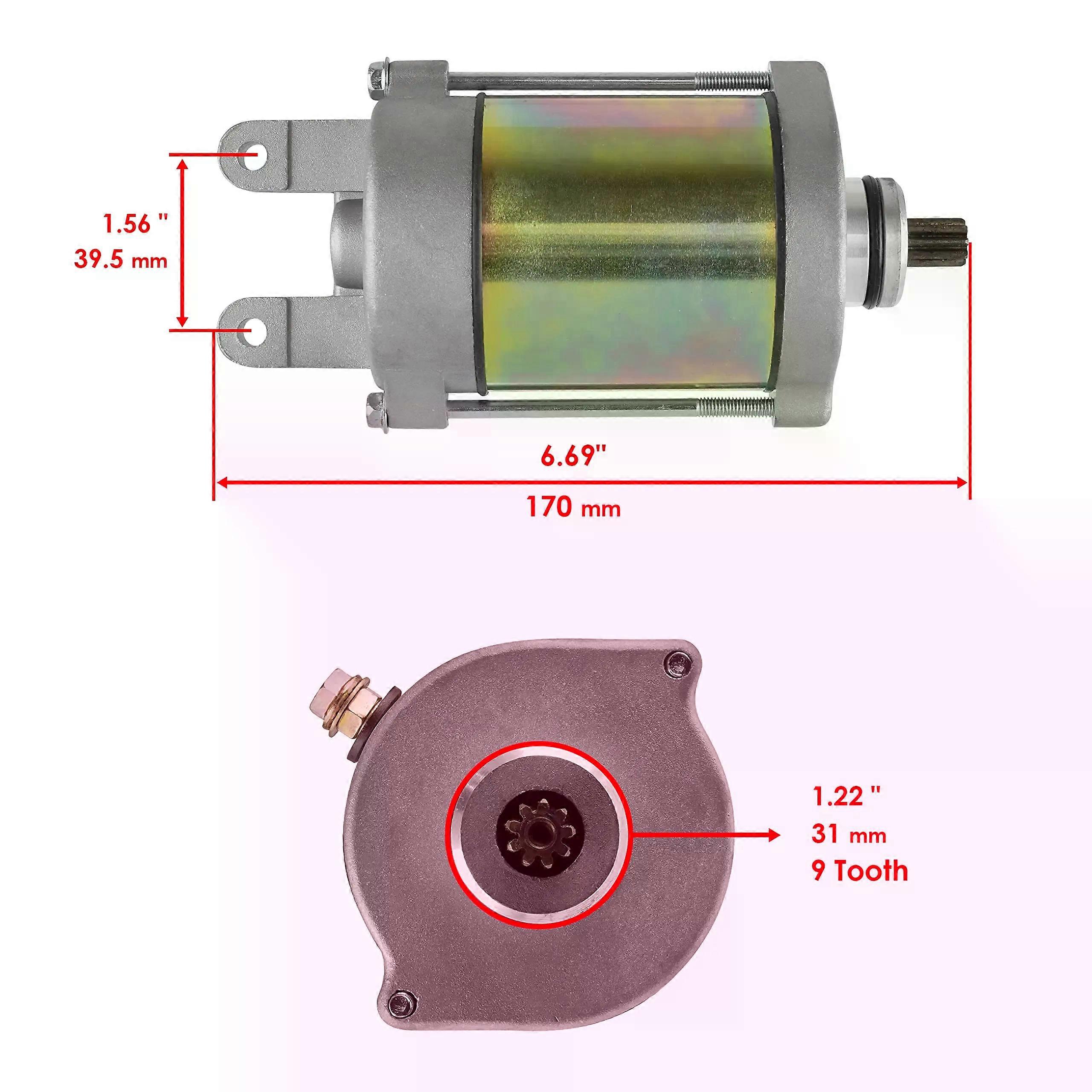 unique Starter Motor For SYM GTS 250 CITYCOM 300i S Joymax 250i ABS Z MAXSYM 400 400i OEM NO.31200-L4A-000 31200-L3D-000 31200-HMA-000