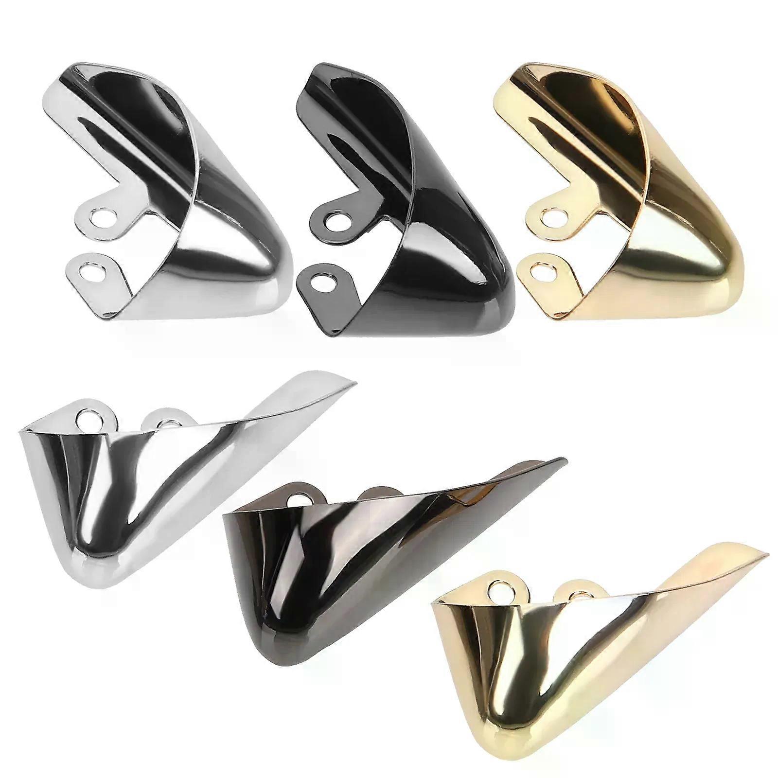 6 Pcs Toe Protector Boot Toe Guards Guard Shoes Tips Cap Metal Pump Toe Cover