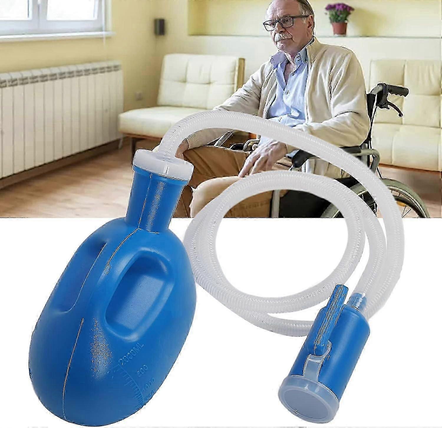 مبولات محمولة للرجال مقاومة للانسكاب 2000 مل 68 أونصة زجاجات بول ، جديدة 100٪
