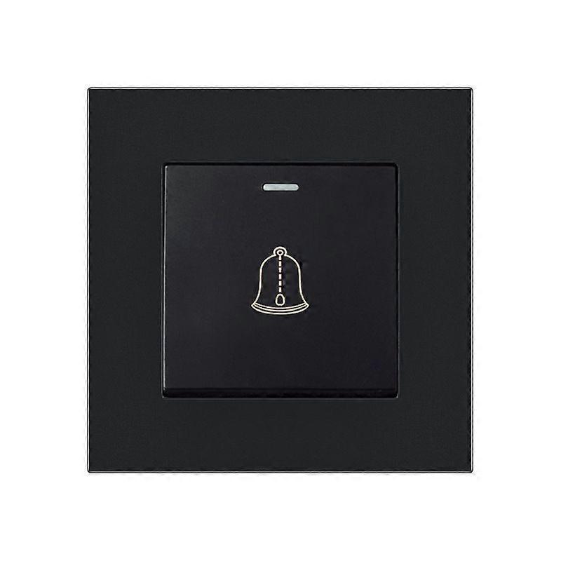 Outdoor Doorbell Button, 220.250V Solar Switch, Payment Button with Tempered