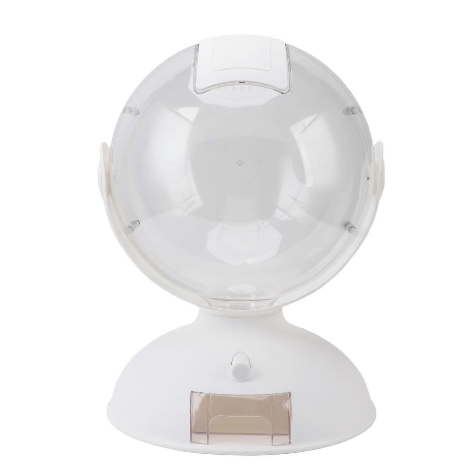10L Rice Container PP Airtight Spherical Rice Storage Bin Grain Container Kitchen Supplies Pearl Whi