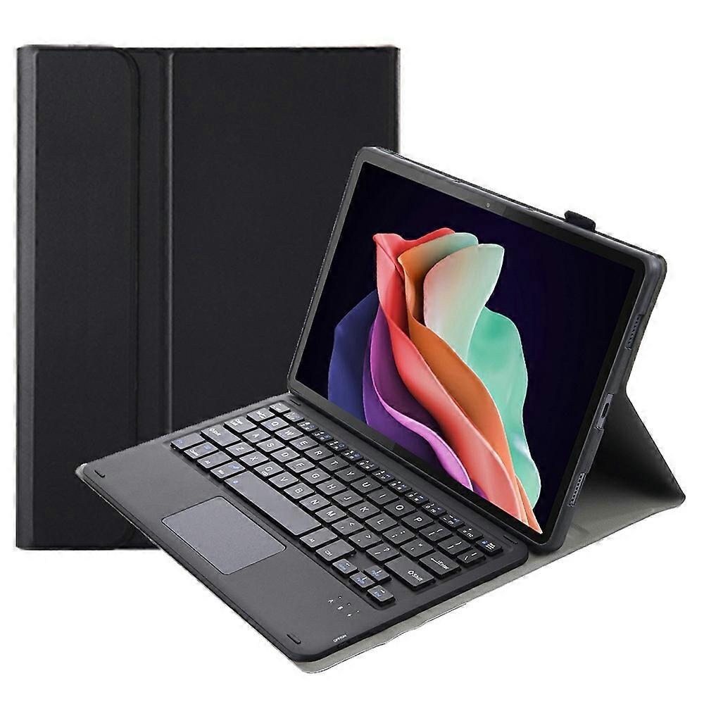 AM22-A Compatible with Lenovo Pad Plus / Tab P11 Gen 2 Leather Tablet Case with Touchpad Detachable 
