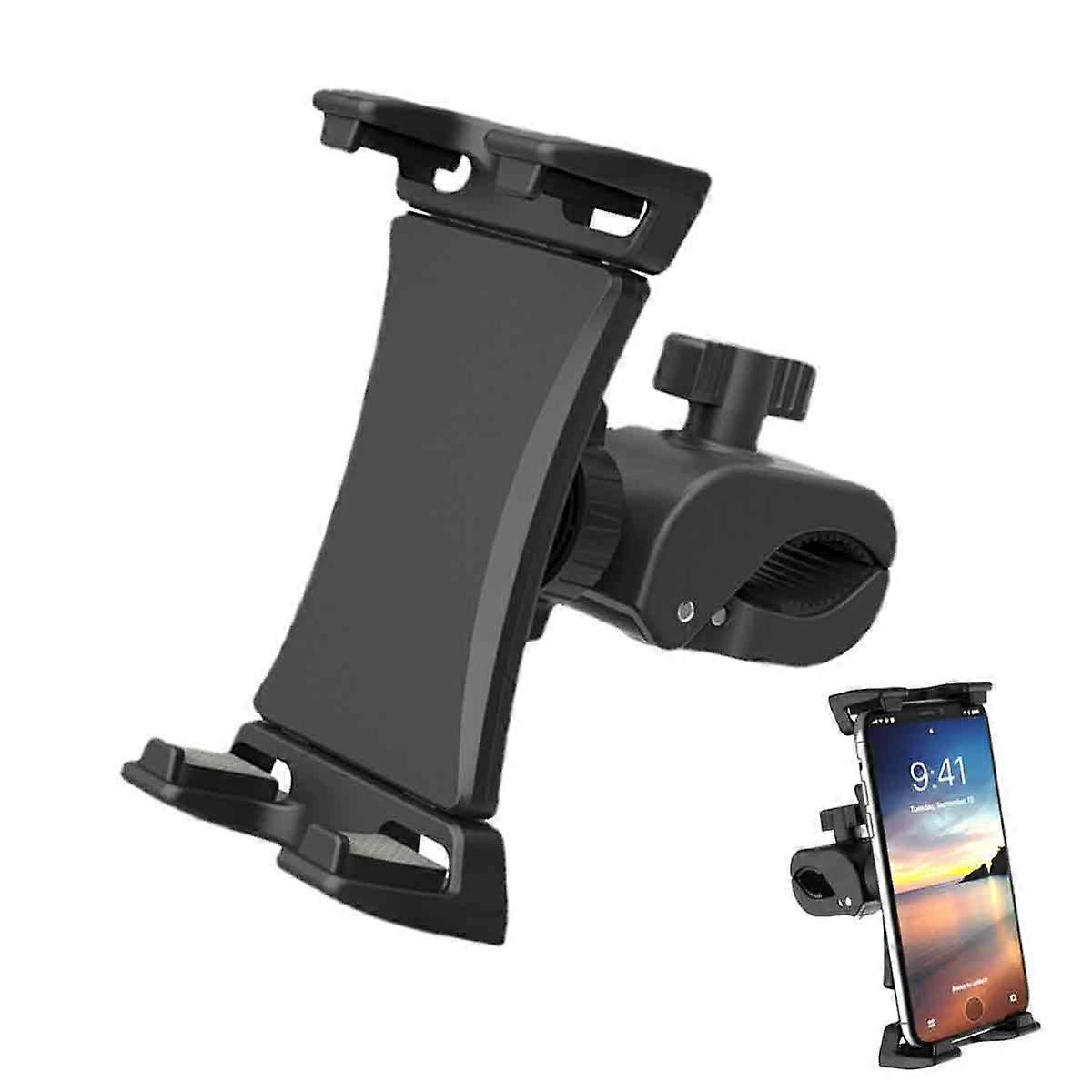 Microphone Stand Mount, Universal Tablet Compatibility with Enhanced Improvements for Phones up to 11 Inches, Robust Titan Tough Pivot Connector