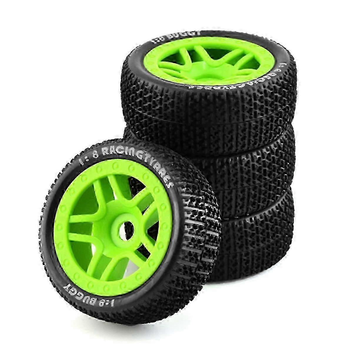 Pneu tout-terrain 1/8 pour ARRMA Typhoon Small X E- Wanderer Tailong en forme de T, vert et noir