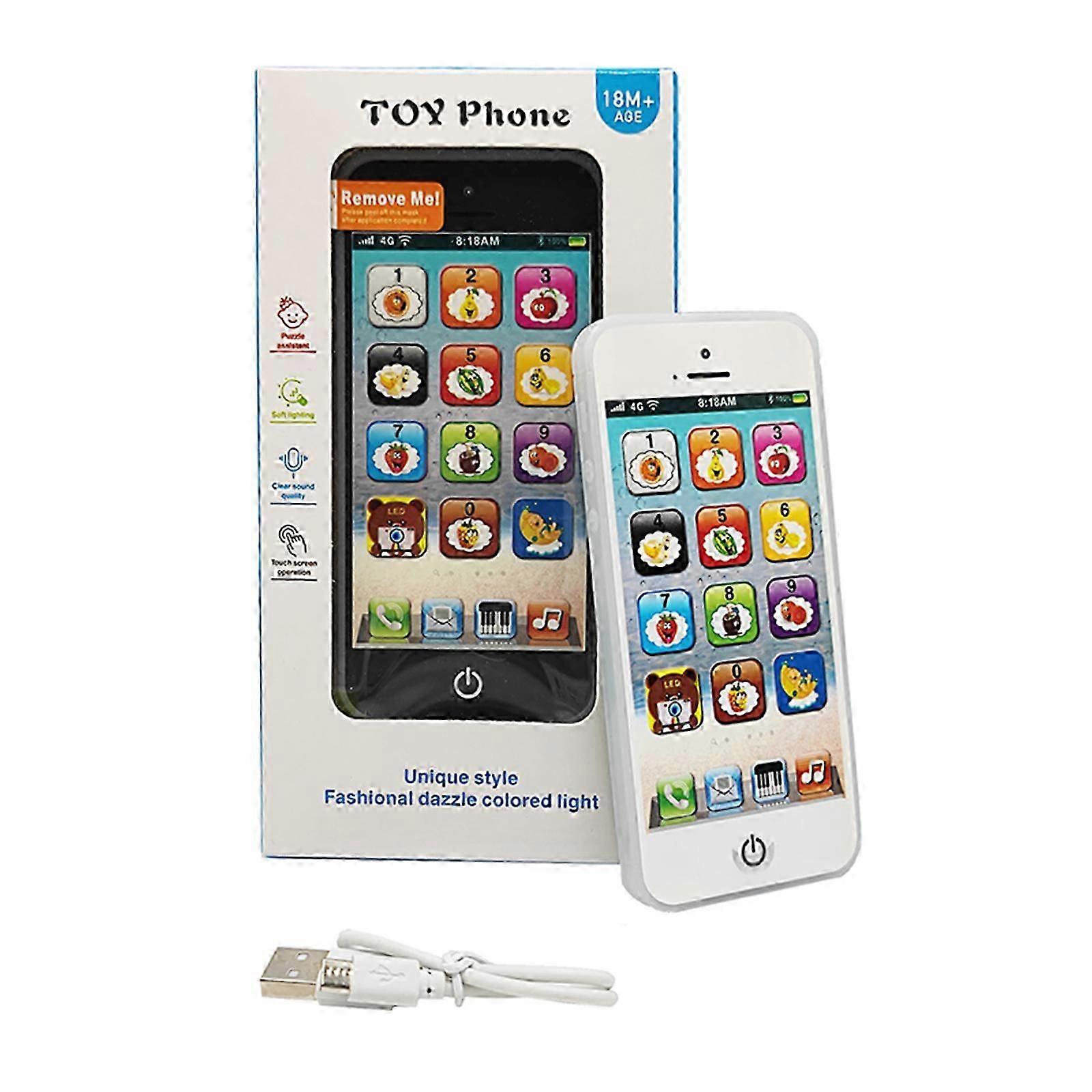 Phone Toy Play Music Learning Educational Cell Phone For Baby Kids And Children