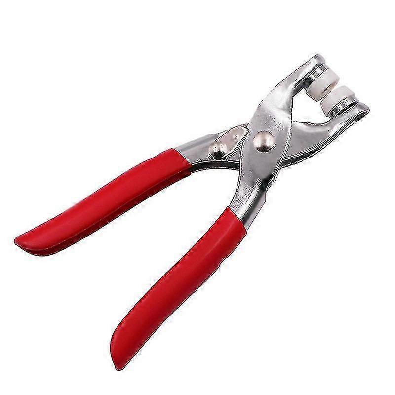 Röd sömnad Knappar & Spännen DIY Craft Tillbehör för Kläder (1st)