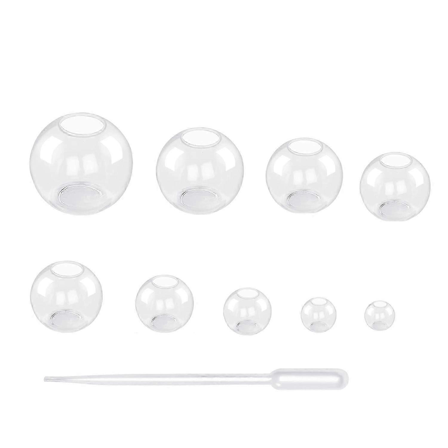 Sphere Silicone Resin Molds,3D Sphere Molds, Epoxy Resin Clear Silicone Ball Molds for Jewelry Maki