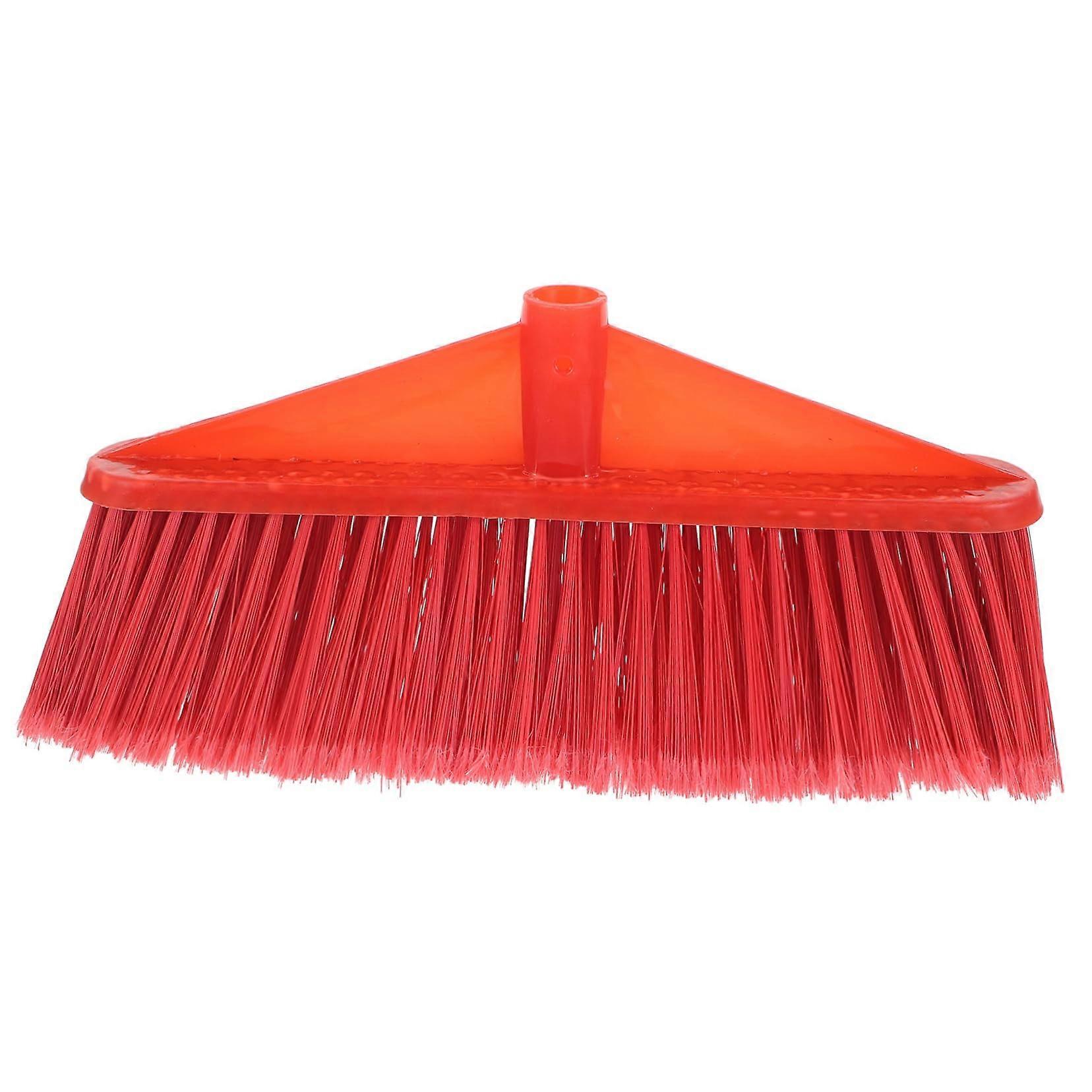 2 pcs Sweeper Head Replacement Stiff Bristle Broom for Head Kitchen Cleaning Broom Replacement Head Home Accessory
