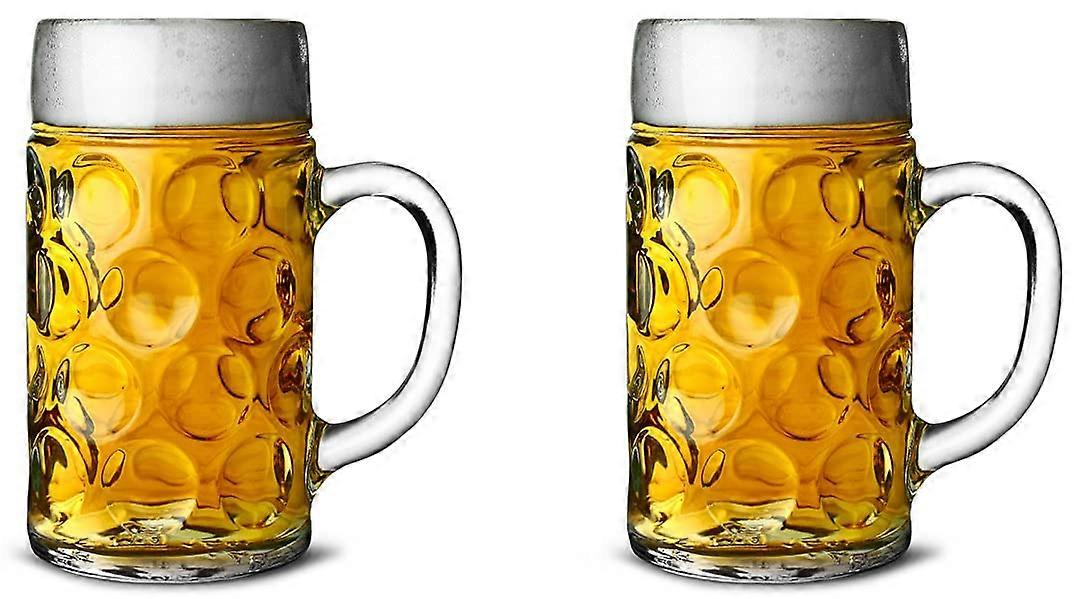 2 Dimpled Large Mugs for All Beverages 21oz