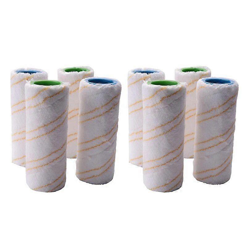 8 Pieces Set Of Rollers For Karcher FC5 FC7 FC3 FC3D Electric Floor Cleaner Replacement Rollers 2.055-006.0 Yellow