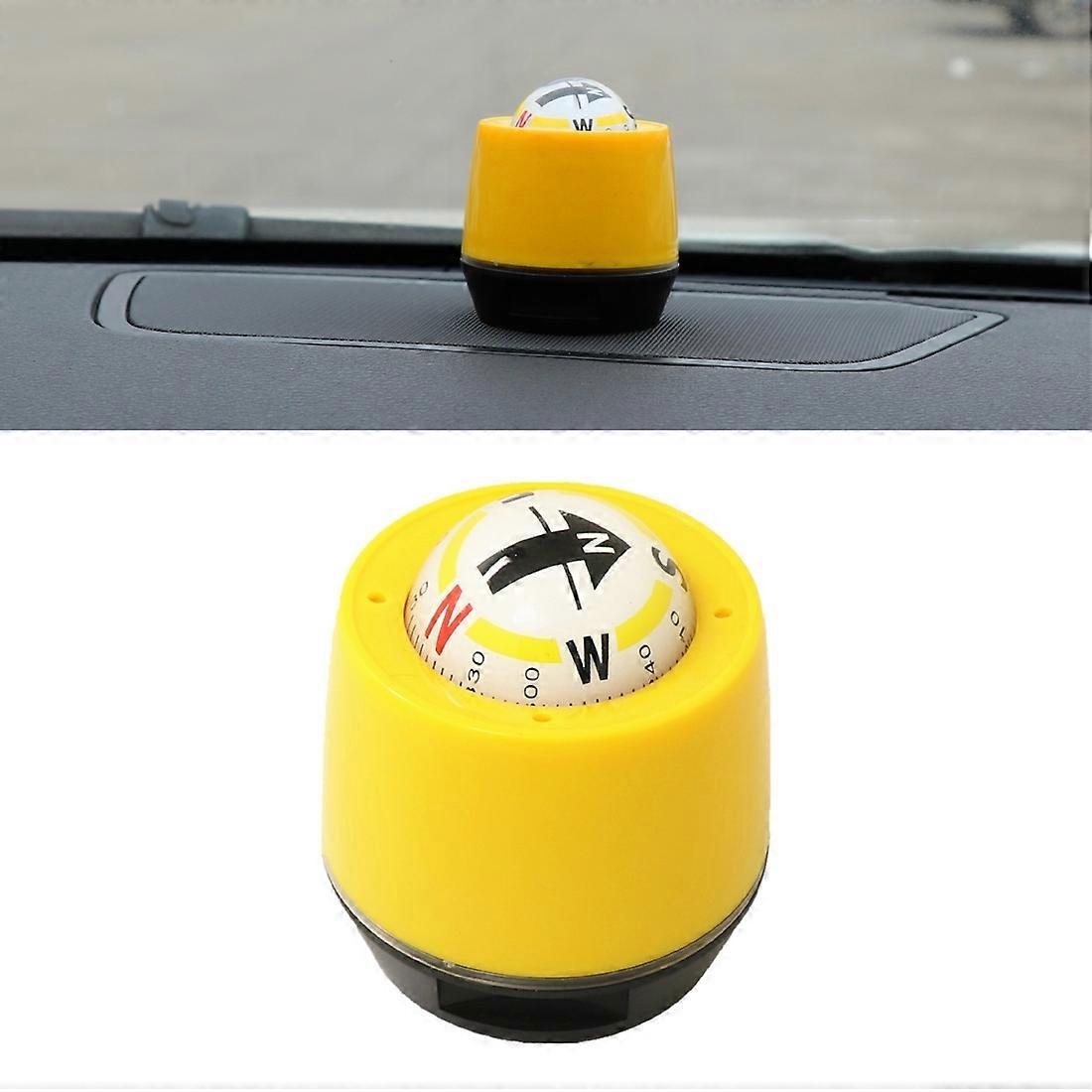 LC38A Car Portable Guidance Compass, Random Color Delivery