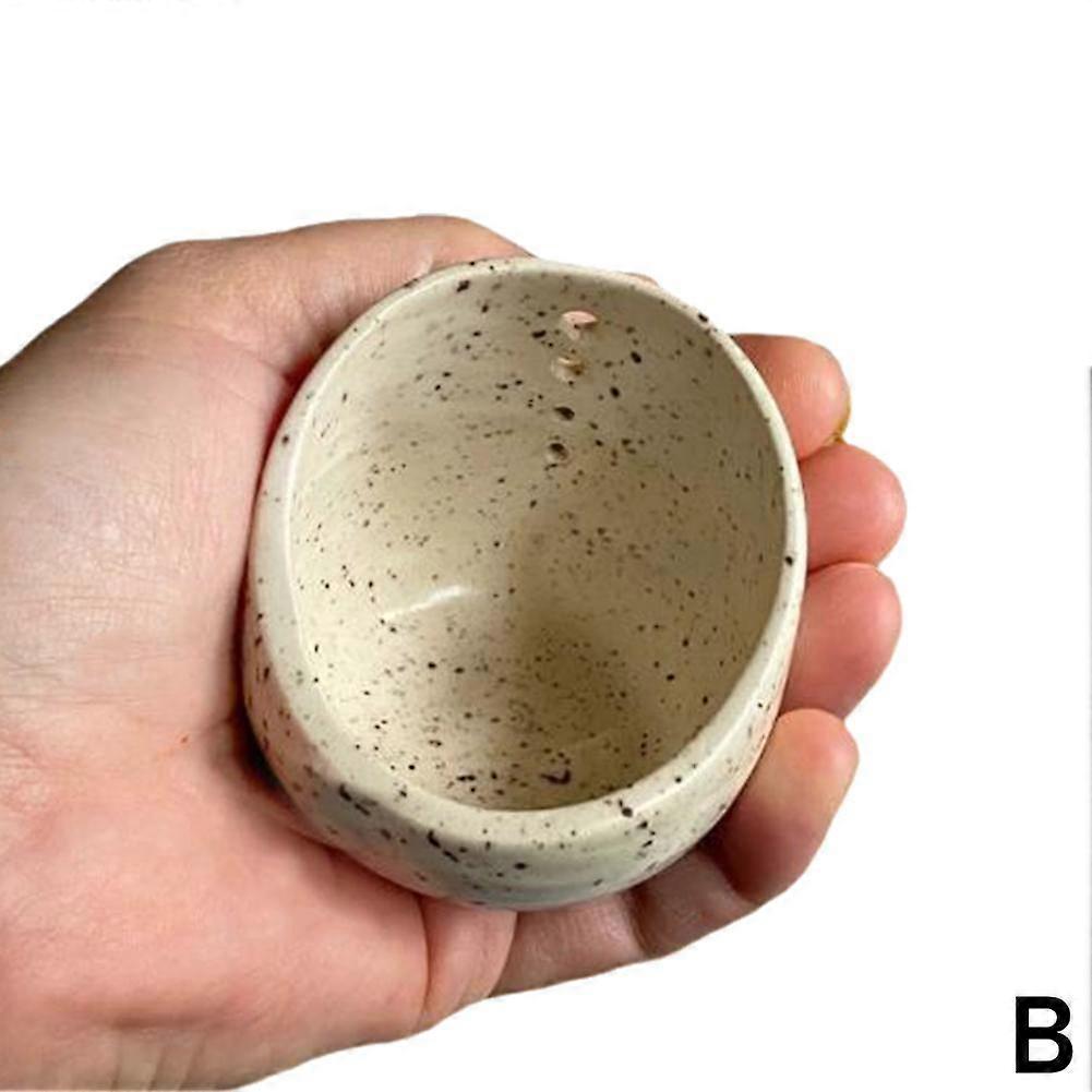 4 Pcs Ceramic Herb Stripper Bowl Set with Multiple Hole Sizes for Efficient Leaf Stripping Kitchen Prep