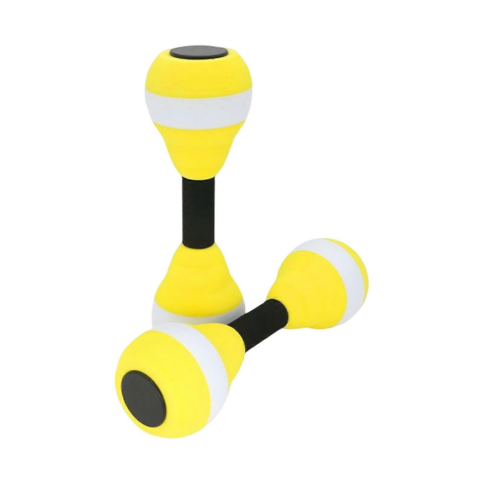 TSYFM Aquatic Fitness Dumbbells 2, Water Weight Dumbbells Aerobic Exercise Foam Dumbbells