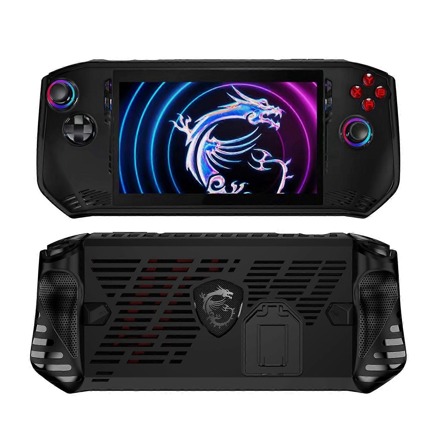 TPU Game Console Protective Case with Stand For MSI Claw
