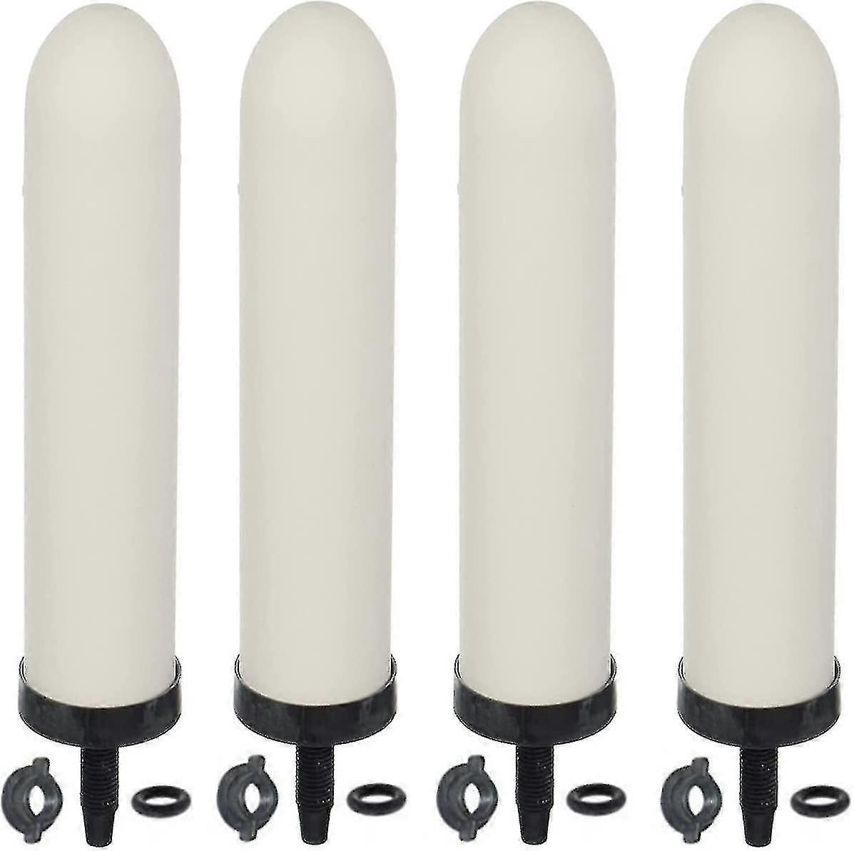 4 Pack Replacement Ceramic Water Filters Compatible Water Filtration System-k