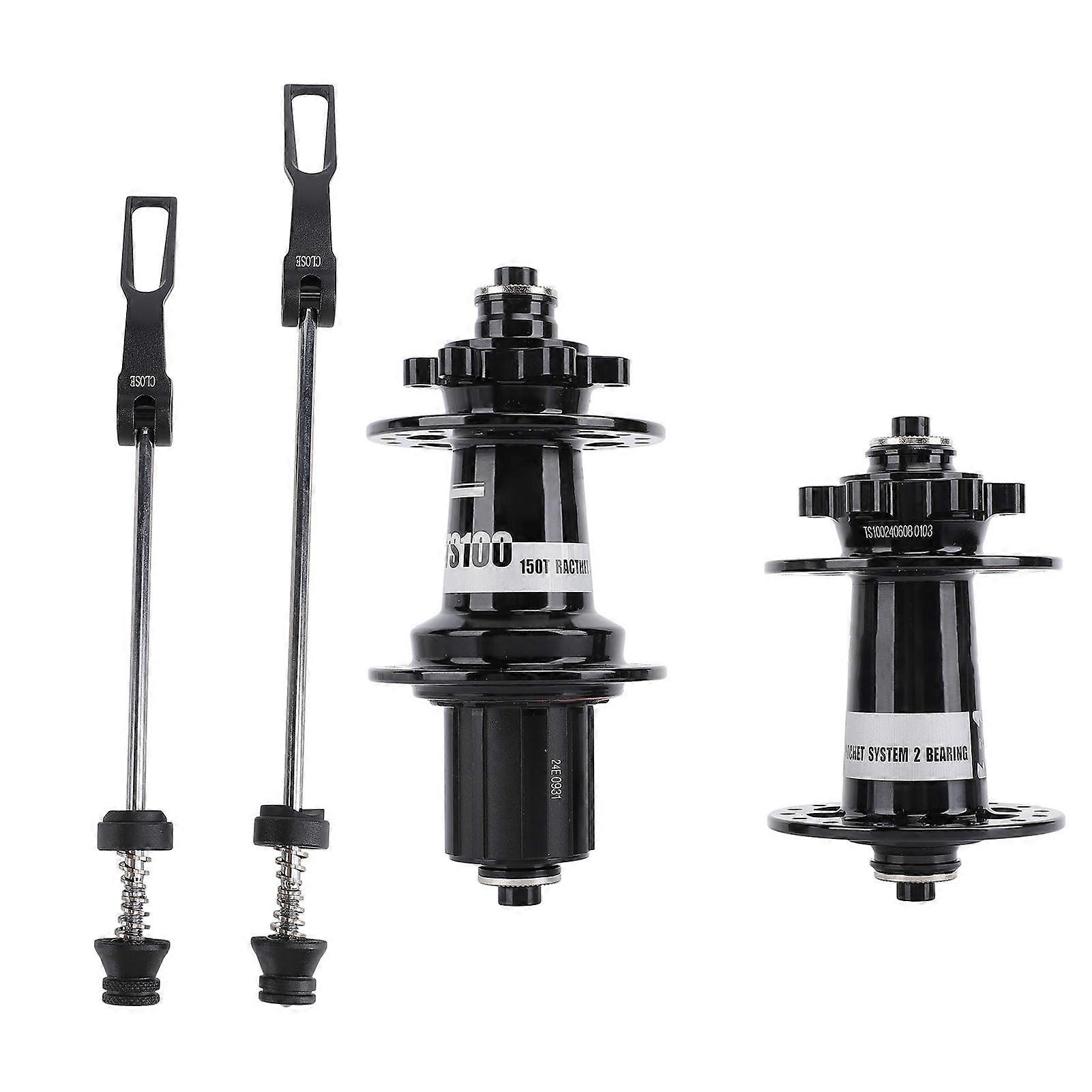 32 Holes Cycle Front 2 Rear 4 Hubs Aluminum Alloy Uni Directional Planetary Gears Quick Release Hub TS100