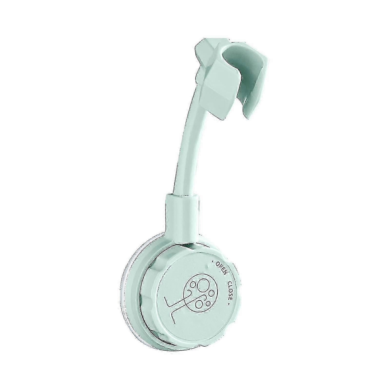 Adjustable Rotating Shower Head Wall-mounted Bracket Punch-free Shower Rack RX[