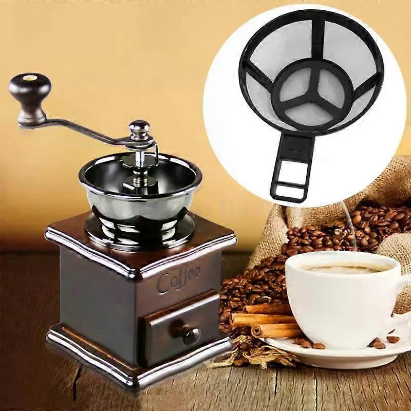Coffee Filter Reusable Coffee Filter Manual Grinder High-quality Precise Grind Coffee Maker Accessories Kitchen Dining Bar Tools