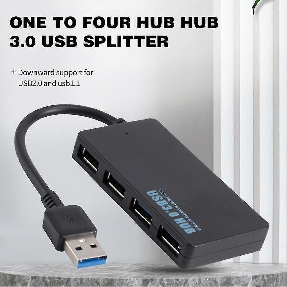 Usb Hub Usb Splitter Multiple Interfaces 4-port Usb Extender Type-c Interface