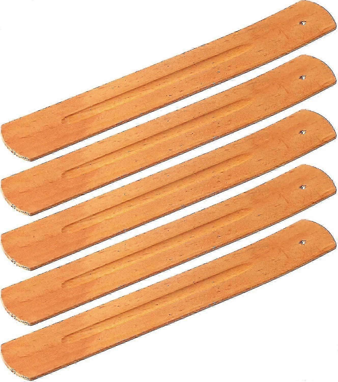 5 Peças de Suporte para Incenso Queimador de Incenso, 9.06 Polegadas de Comprimento (Marrom Amarelo) sortudo