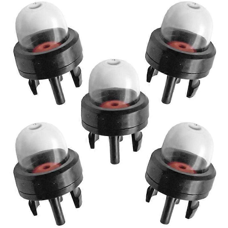 5 pcs General Snap-In Primer Bulb, Petrol Primer Bulb & Fuel Line Replacement for Stihl/Weed Eater/McCulloch/Ryobi Echo SZRH-1