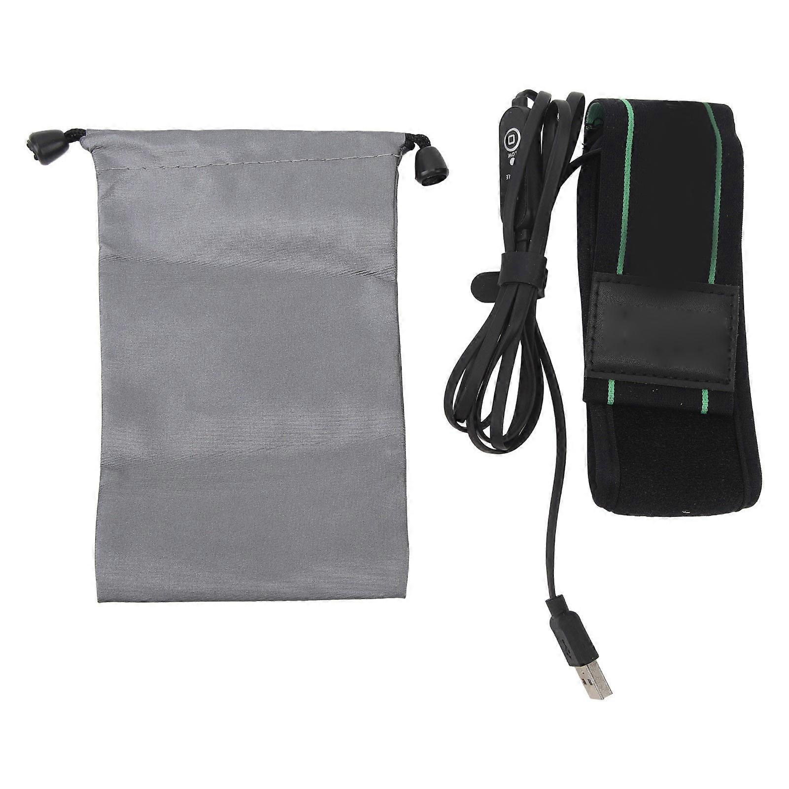 11.4in Lens Heater Warmer with Adjustable Strap Timing 3 Temperature Regulator Anti Fog USB Lens Heater for DSLR Camera 80‑110mm Lens