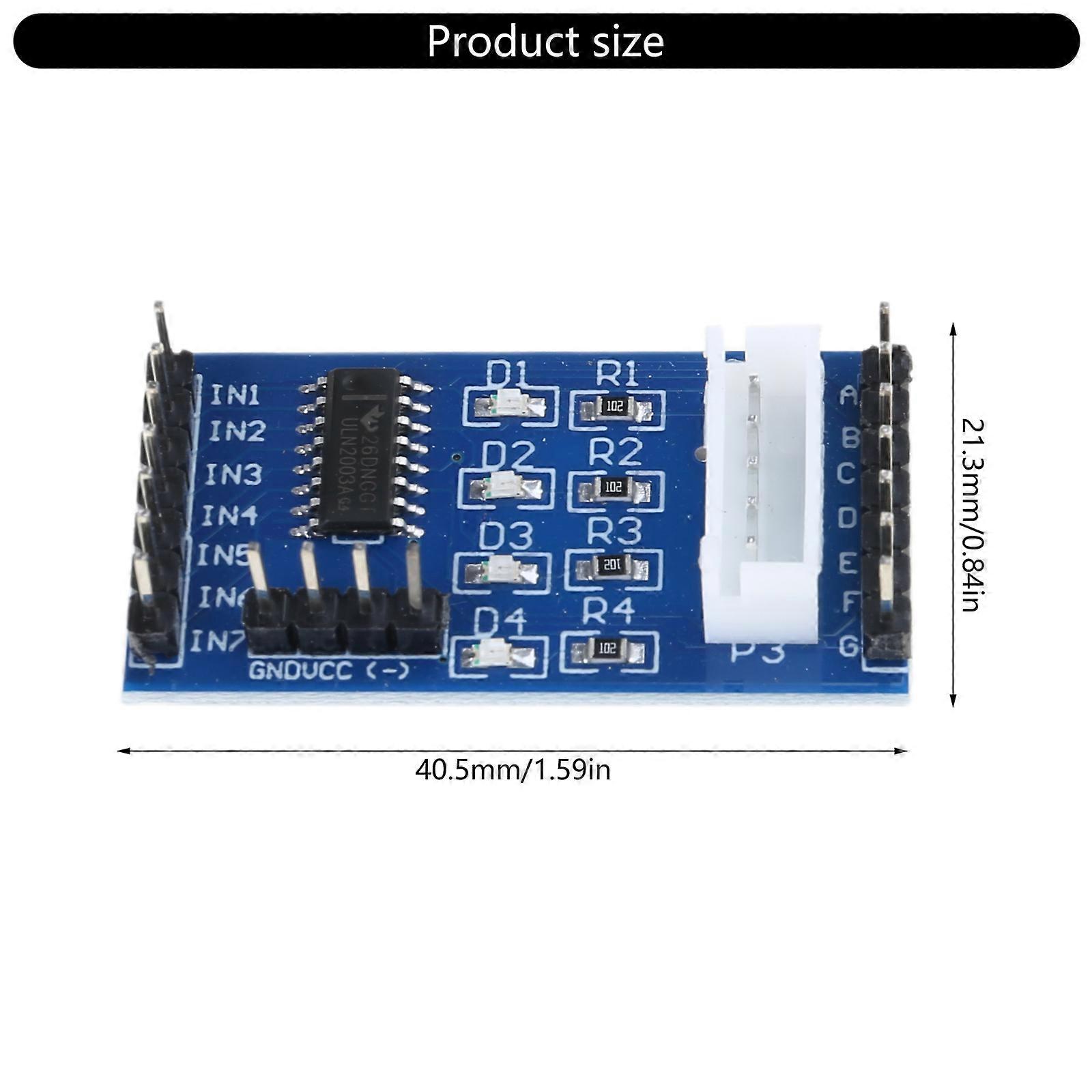 10-Pack ULN2003 Stepper Motor Driver Module PCB Board For 28BYJ-48 5-Wire 4-Phase Motors