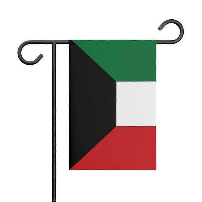 Flag - Kuwait - 32 x 47.5 cm - Polyester - Double-sided printing - Multicolored