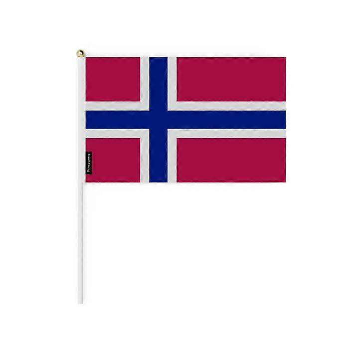 Mini Flag - Svalbard and Jan Mayen - 30 x 45 cm - 100 pieces - Polyester - Double-sided