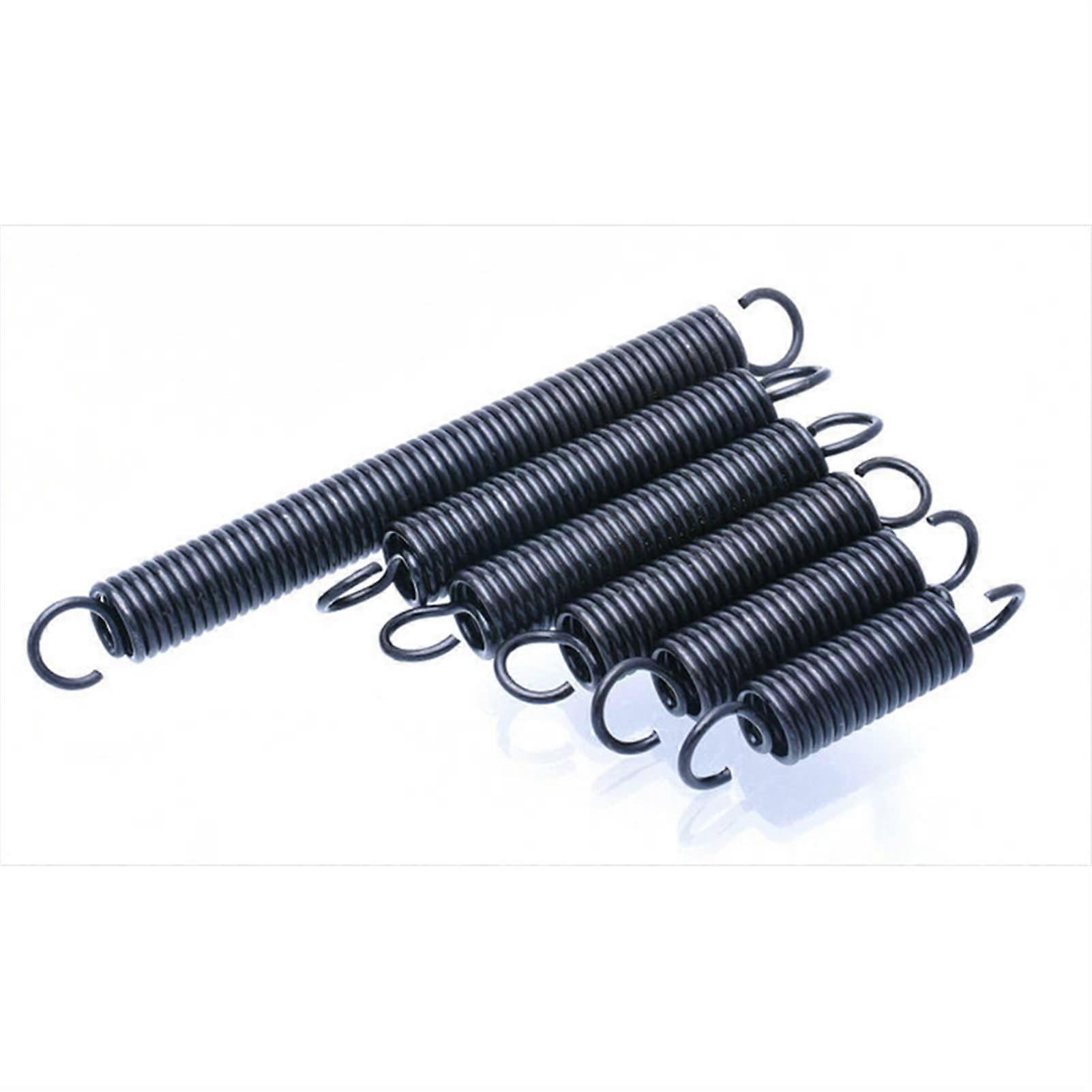 Xuhuhu Spring Open Hook Pullback Extension Coil Spring 90mm Length 2.5mm Wire Diameter 20mm Outer Diameter