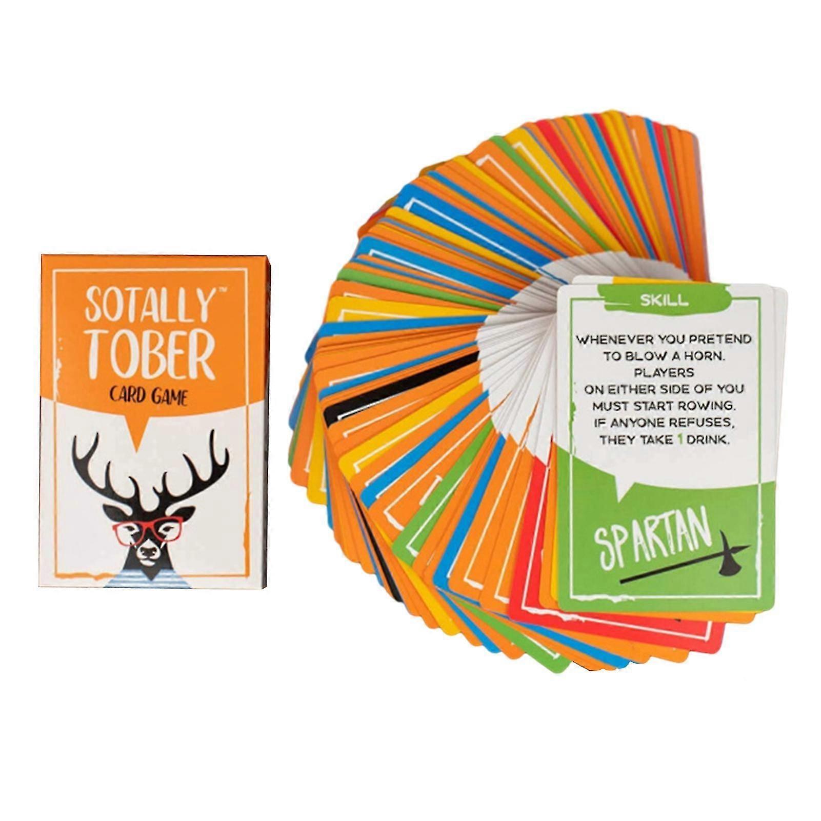 Sotally Tobers Drinking Games for Adults Insteresting Playing Cards Game for Friends Party