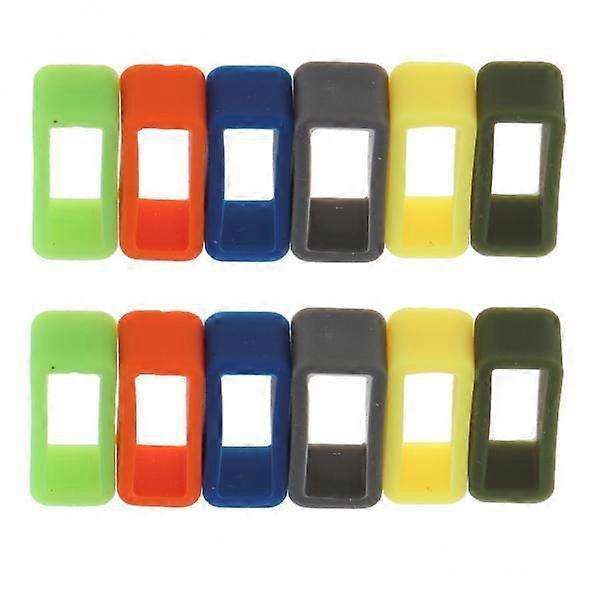 2-7pack 12 Pieces Watch Strap Retaining Loop Hoop Rubber Retainer Holder Keeper