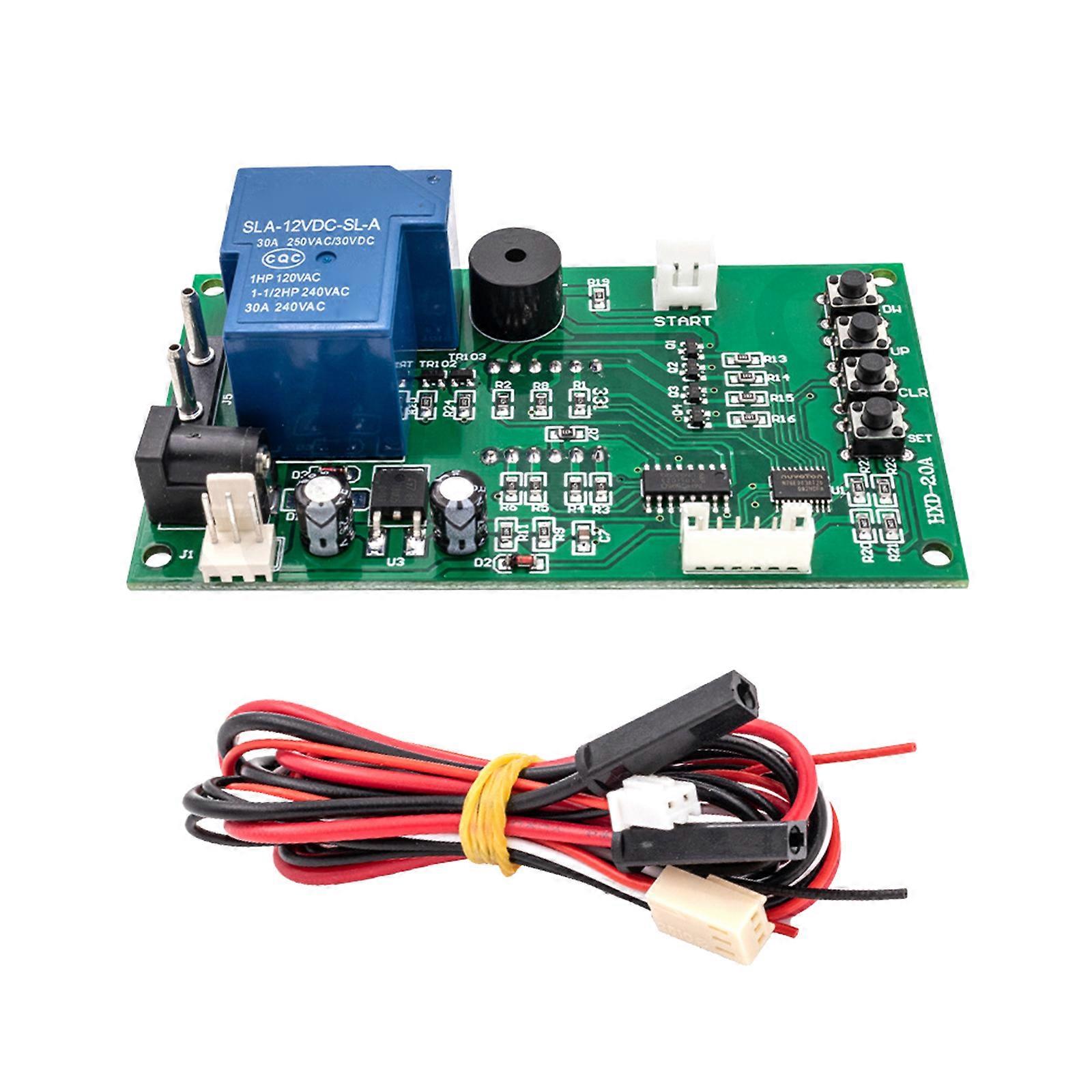 Multifunctional Digital Timer Board For Commercial Devices AC1250W Load Capacity Timer Control Board For Massage Chairs