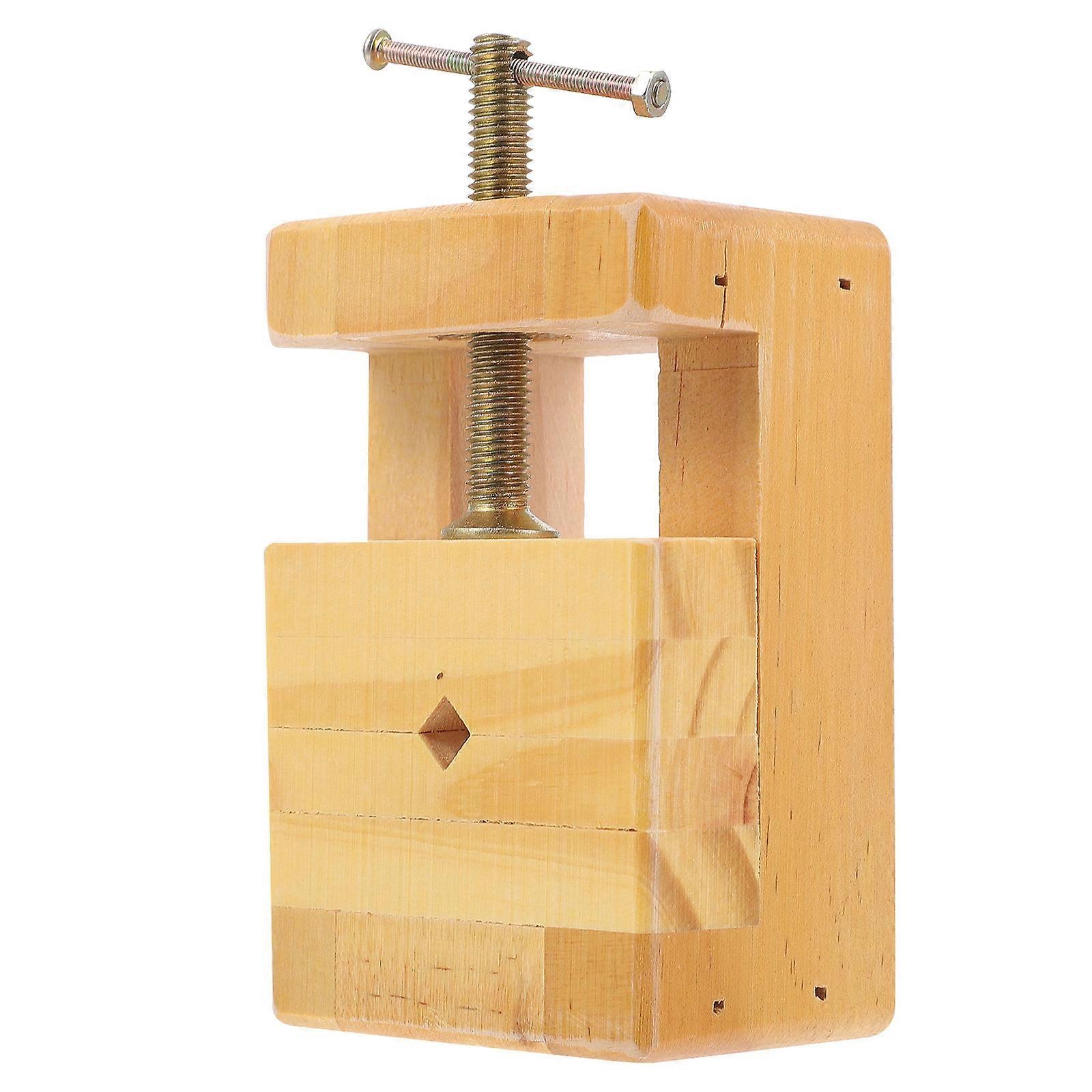 1pc Engraving Accessories Mini Flat Clamp Wood Vise Adjustable Work Table Drill Press Table Woodworking Vise Wood Working Clamp Engraved Seal Tool