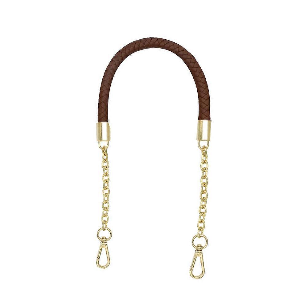 Stylish Tote Accessory, Thick Leather with Chain Conversion for Designer Handbags