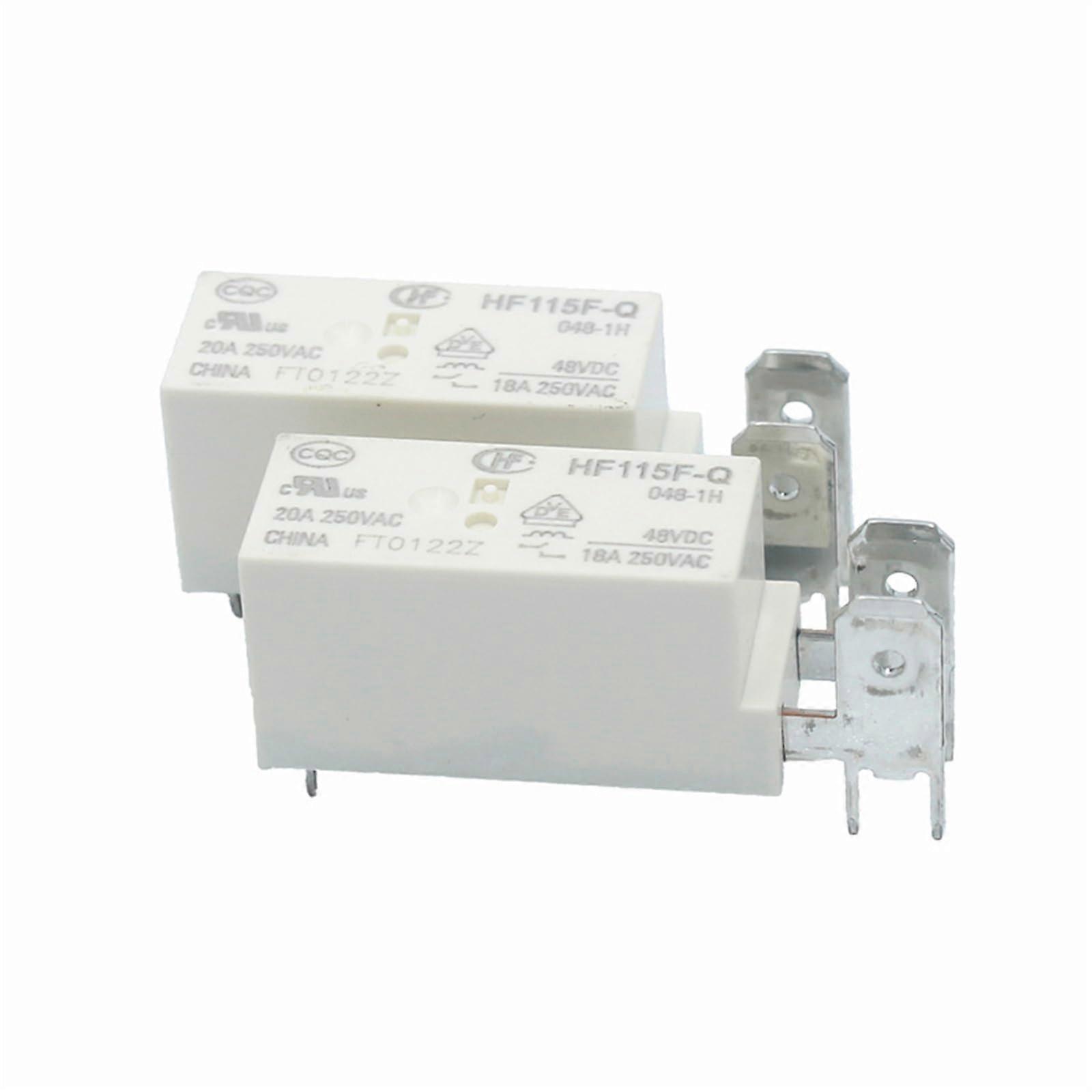HF HF115FQ JQX115FQ 0481H JQX115FQ0481H HF115FQ0481H 20A 48VDC electrical relay