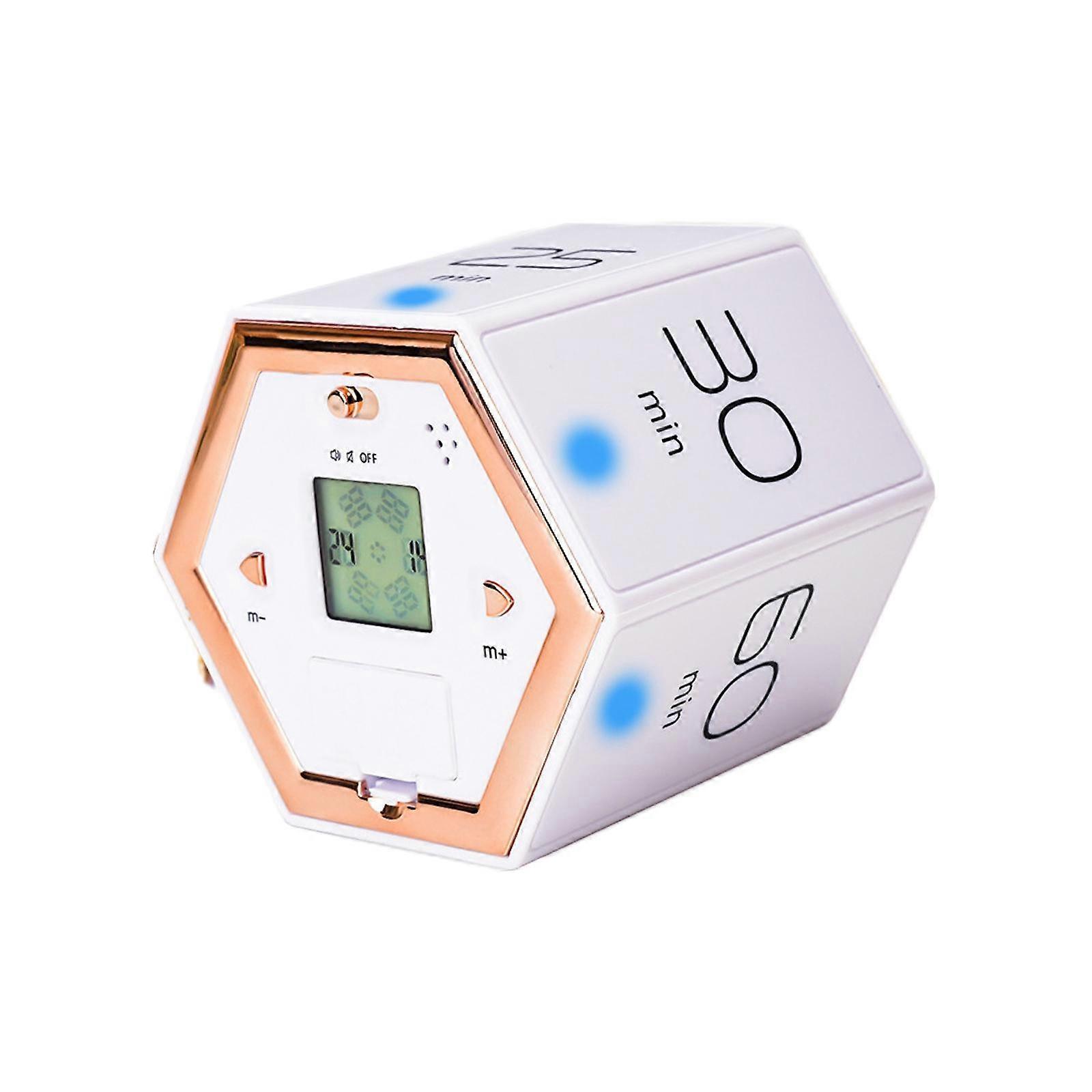 Hexagon Timer Time Management Tool for Cooking Baking Office