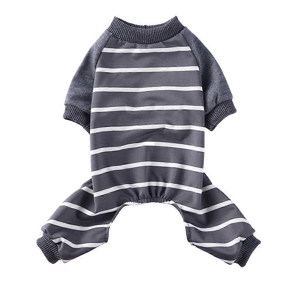 Comfortable Dog Outdoor Activity Protect from Spreading Grey Polyester 1Pcs