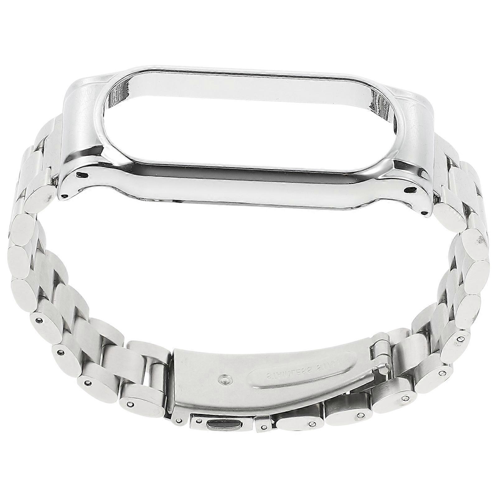 Replacement Wristbands Stainless Steel Watchband For 4 Gifting Ergonomic Shape 24 X 2 X 1 Cm 1Pack