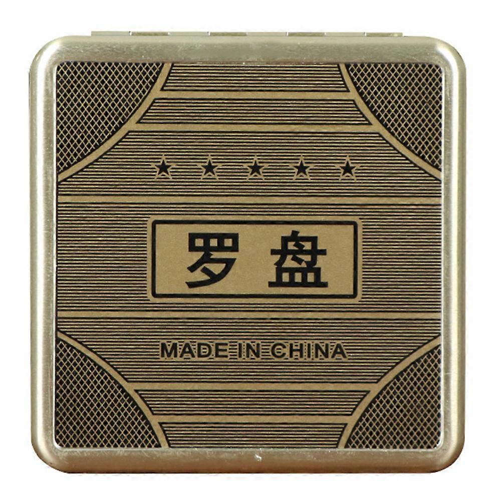 Pocket Compass for Hiking Direction Finding Tool with Square Shape 1Pack