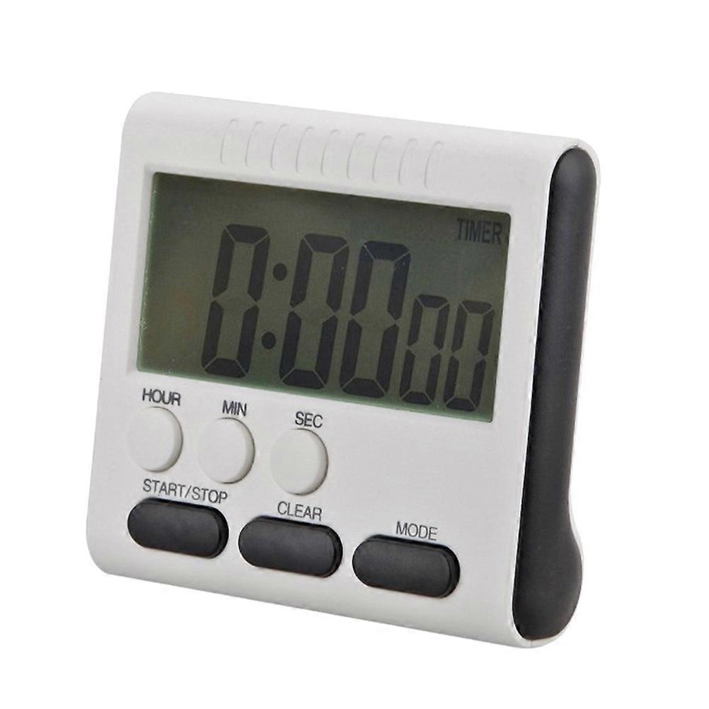 Kitchen Alarm Timer Black with 99 Min Countdown and Loud Alarm for Time Reminding