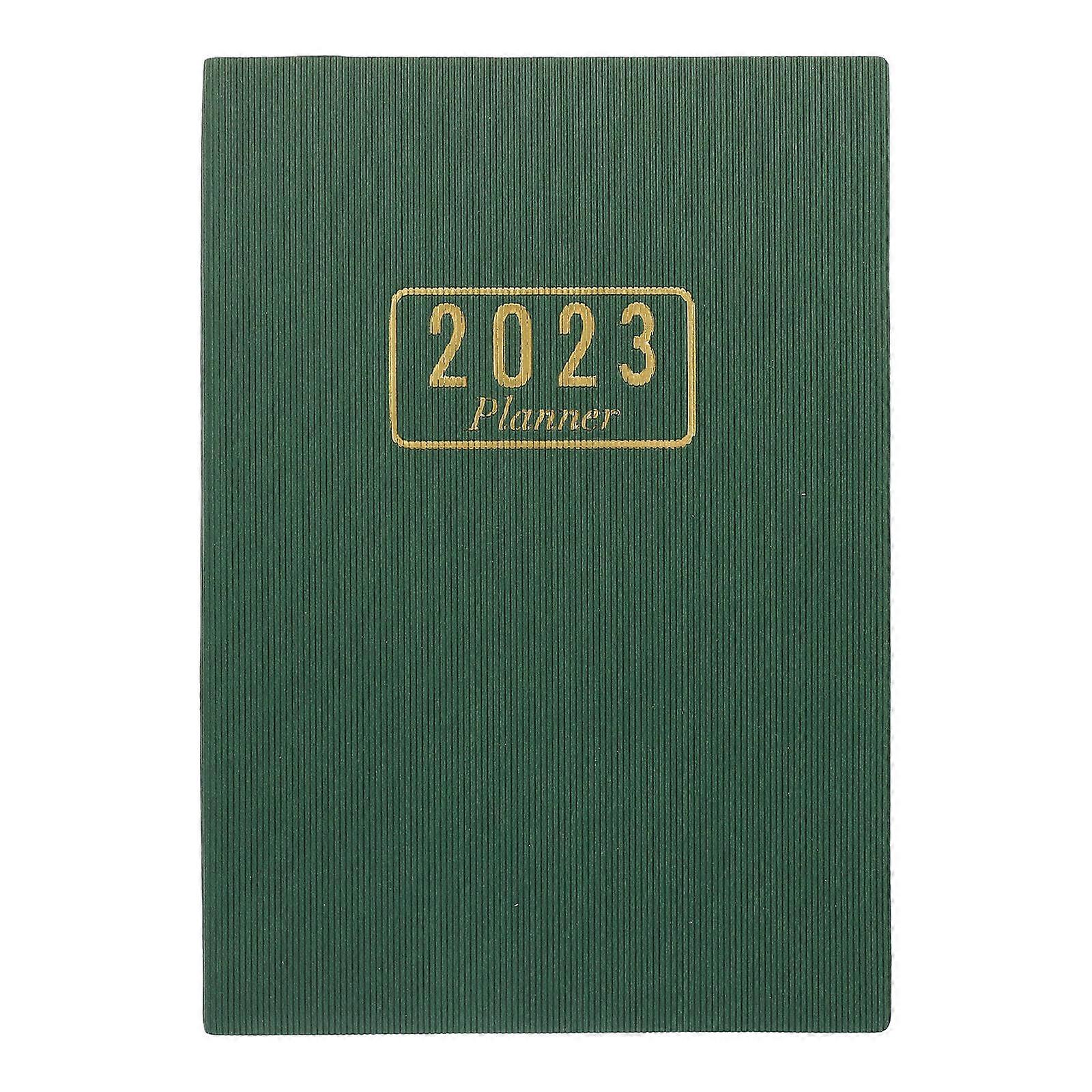 Work Organiser Planner Multi-Function Academic Planner Adults School Use Green Scheduling 1Set