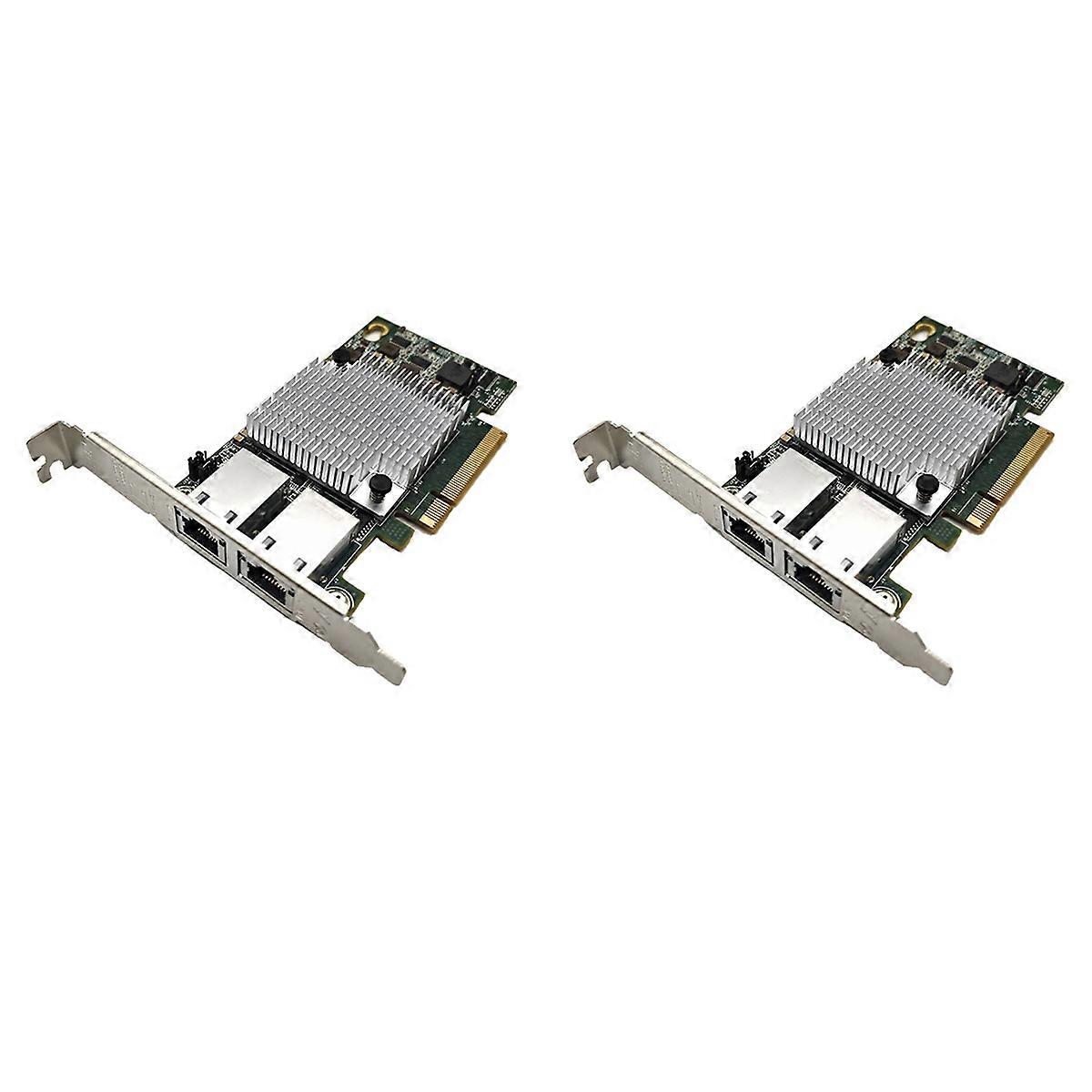 2X 10G Double Port Ethernet Network Card X540-T2 PCIE-X8 X16 Nework Extend Adapter Support for NAS