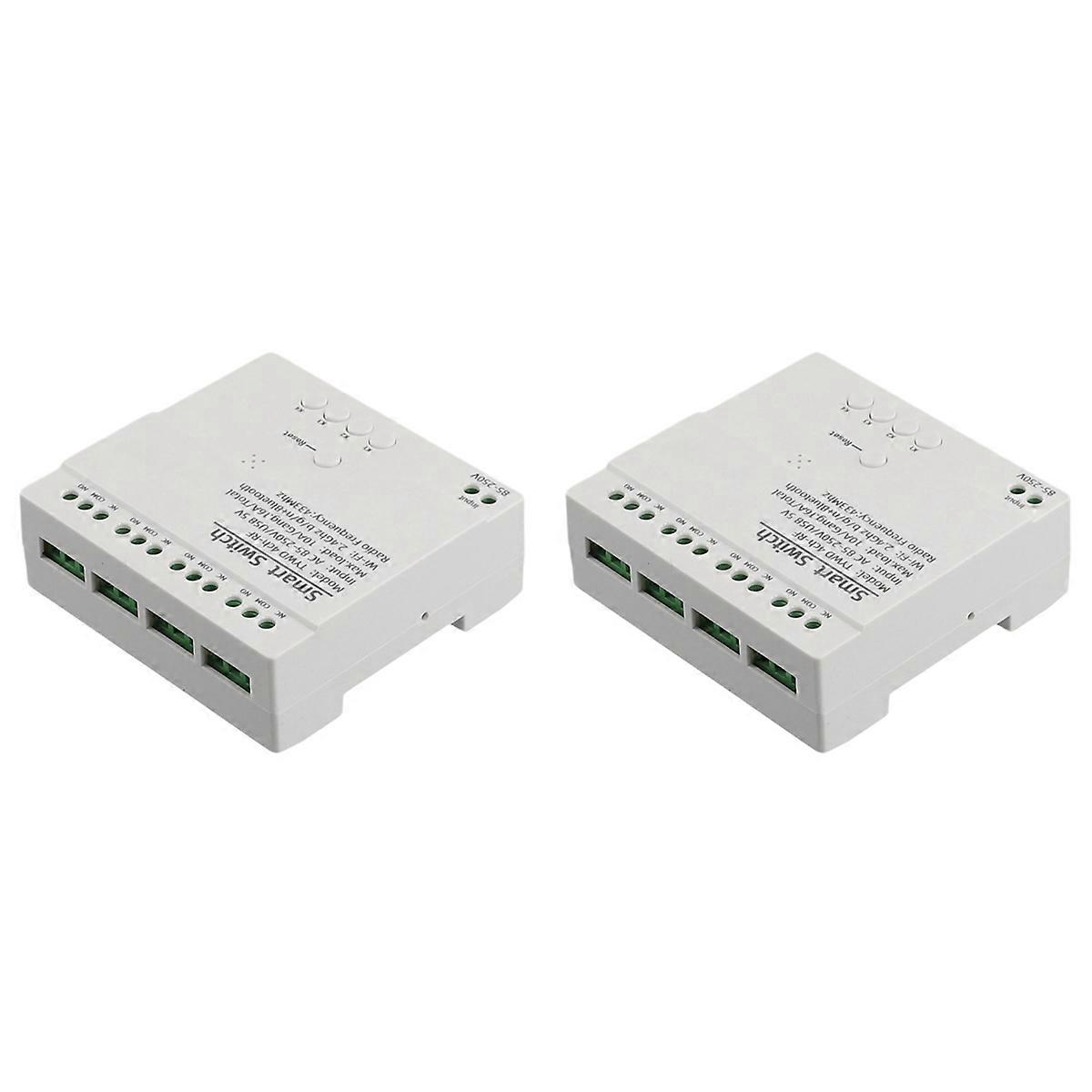 Graffiti WiFi Module 4-Channel WiFi Tap Self-Locking Module with 