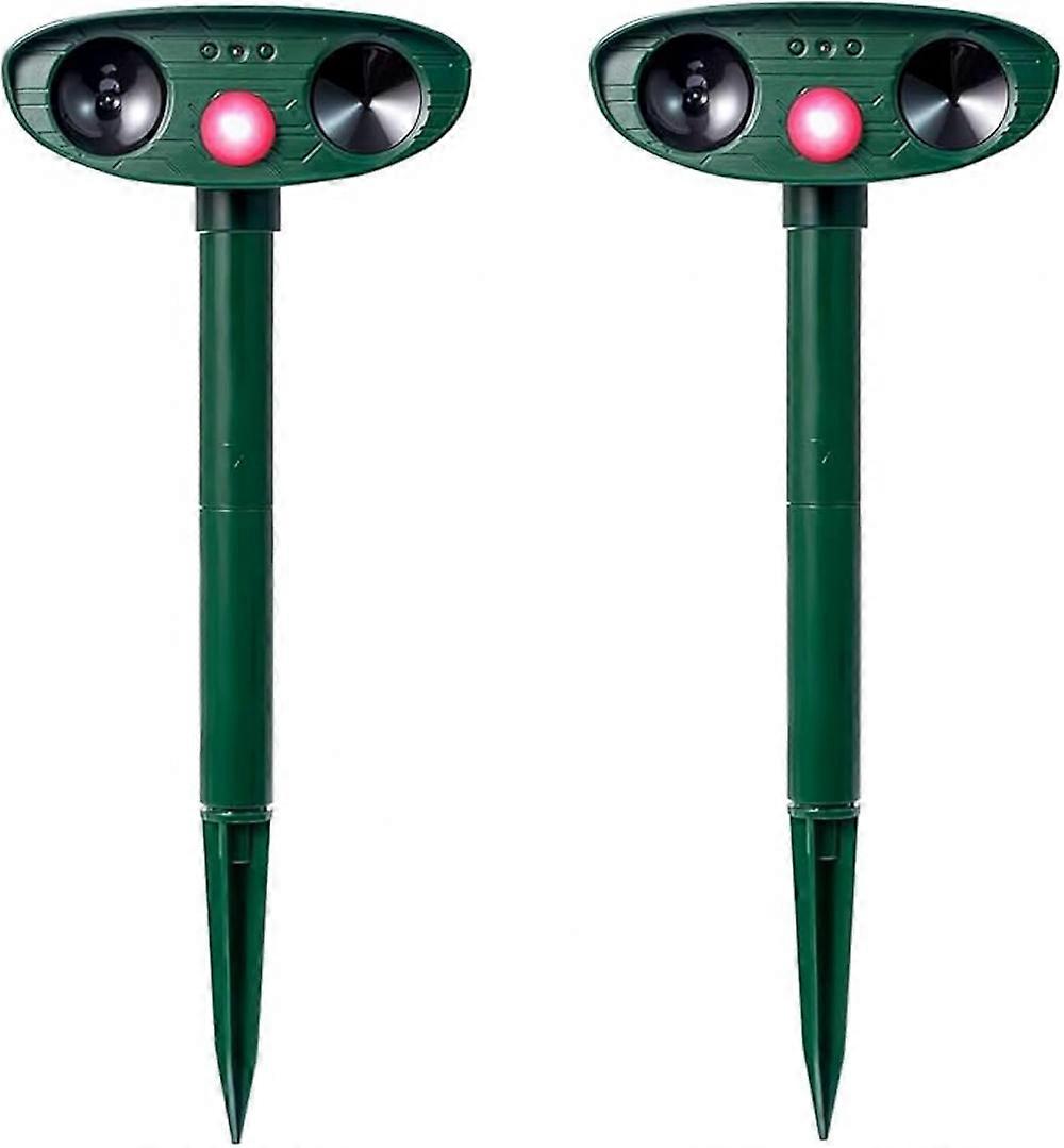 Ultrasonic Deer Repeller - Pack Of 1 - Solar Powered - Get Rid Of Deer In 48 Hours