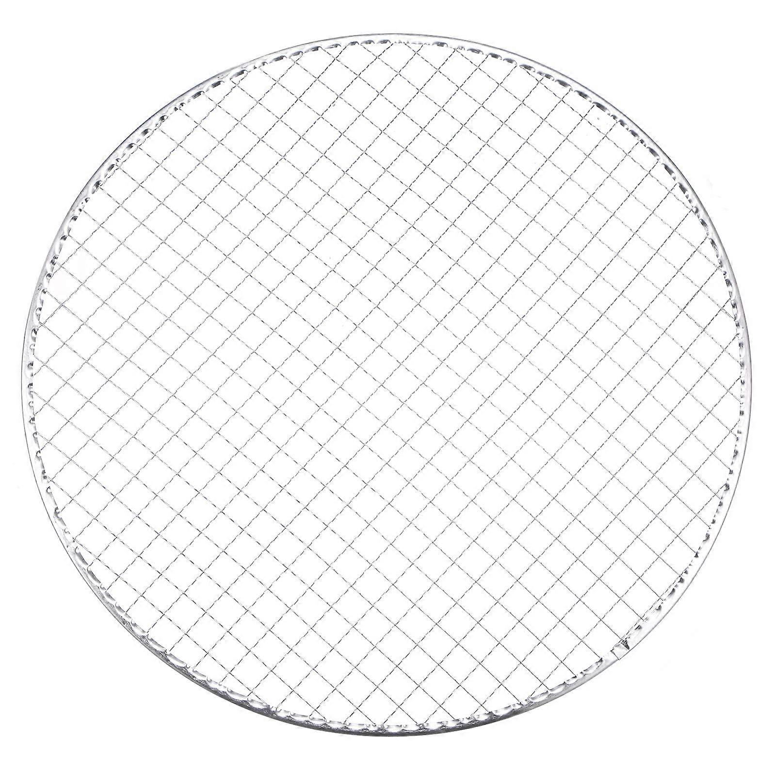 5 x Round Grill Net 33cm Diameter Galvanized Iron for Baking, Smoking, Charcoal, Grilling, Roasting, 33 cm Ref: 3147