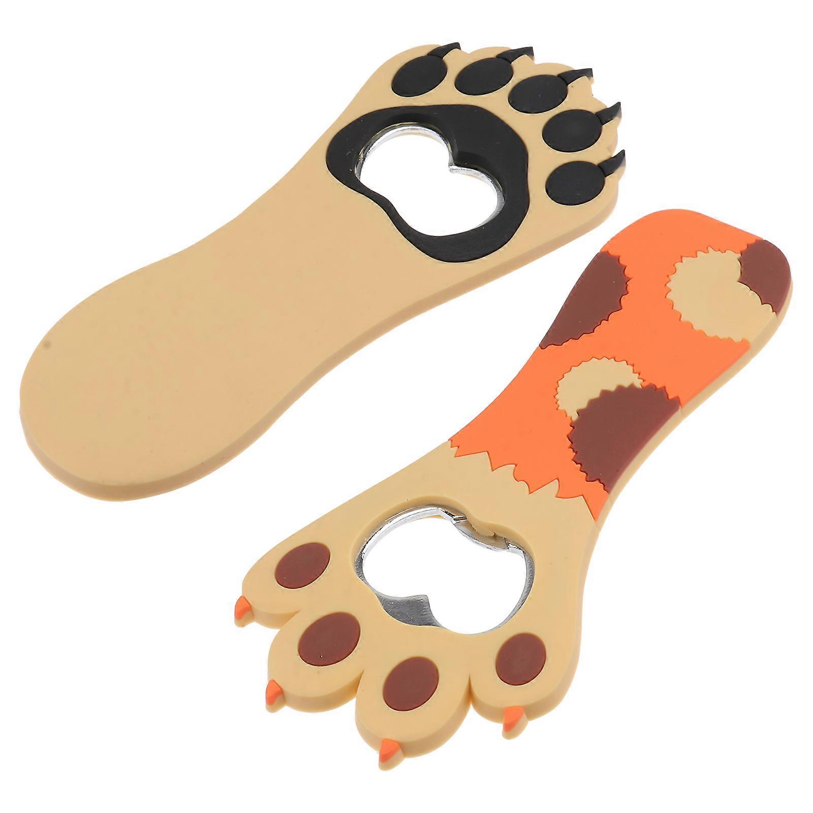 Lovely Modeling Bottle Opener Tool Made of Metal for Home Use Assorted Color