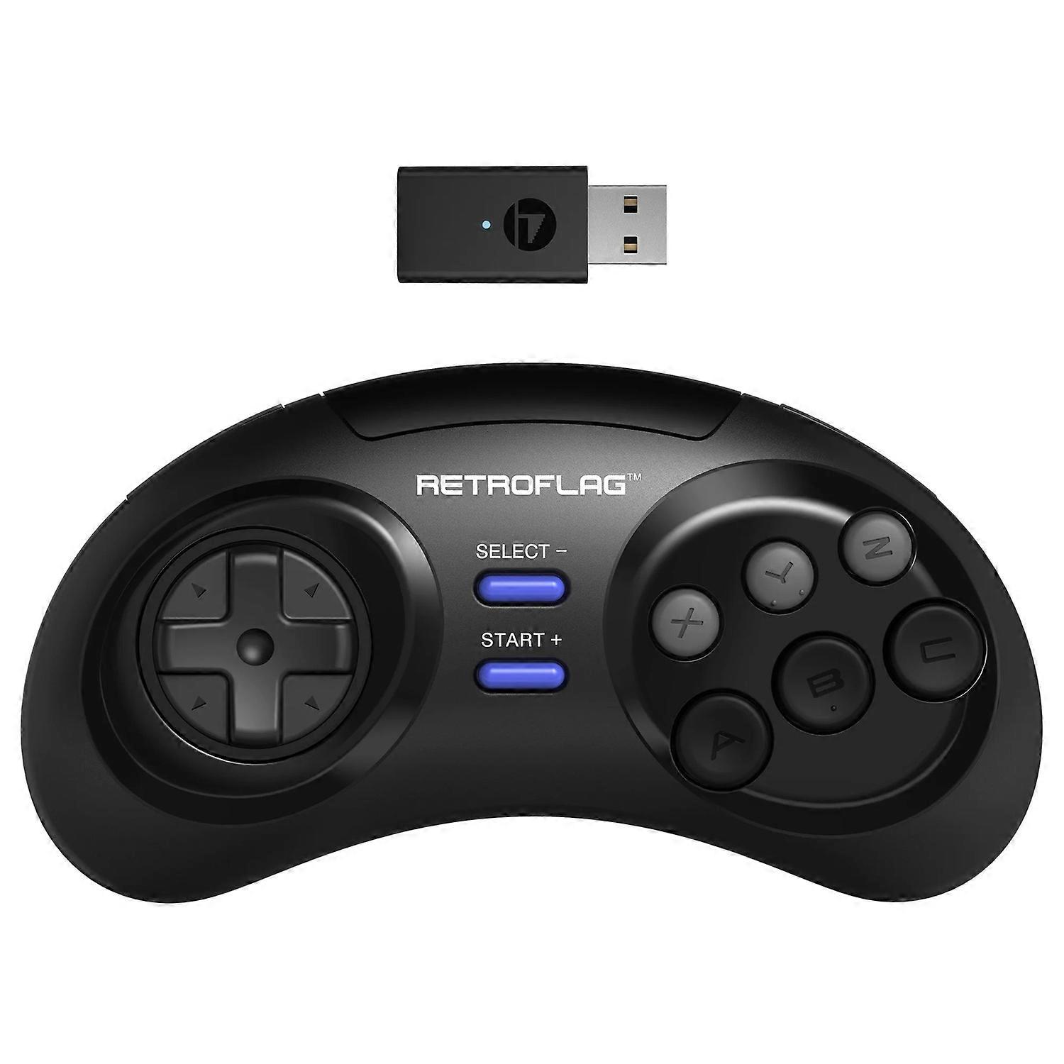 r4w RETROFLAG For Nintendo Switch MD Mini Computer 2.4G Gamepad X3c Wireless Game Controller