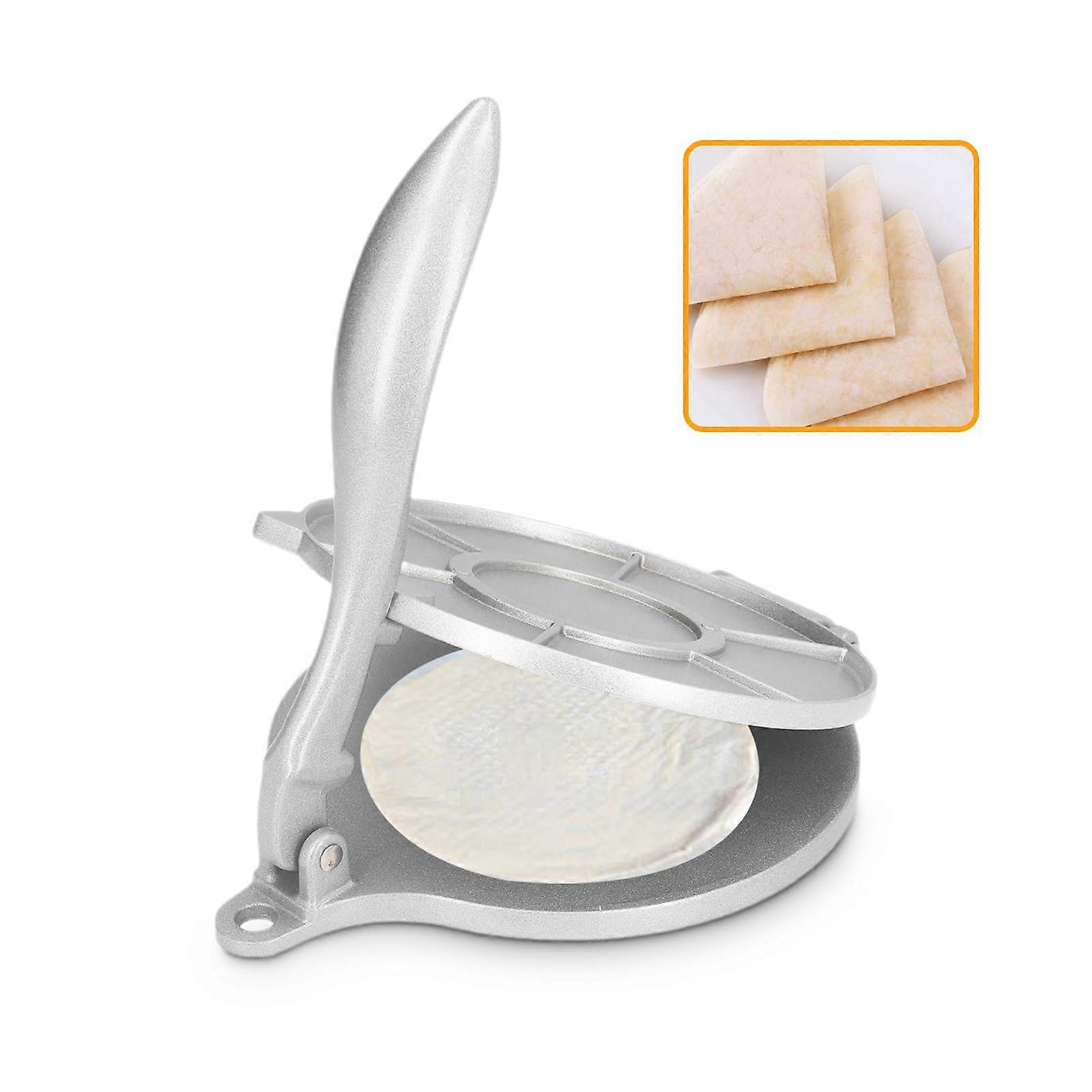 Aluminium Tortilla Press, 7.7 Inches, Rustproof Aluminium Alloy, Robust